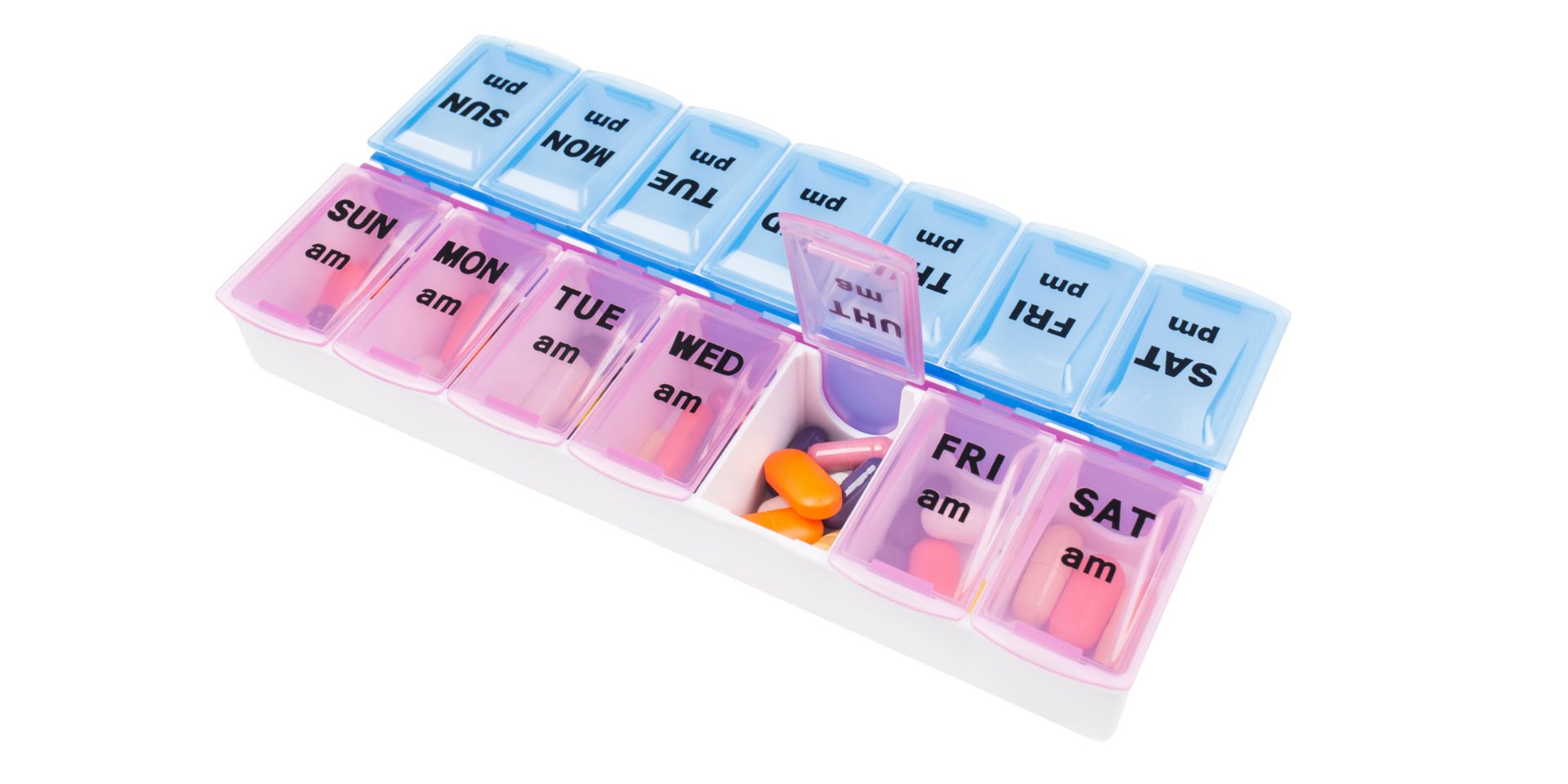 WEEKLY NUTRITION VITAMIN CONTAINER